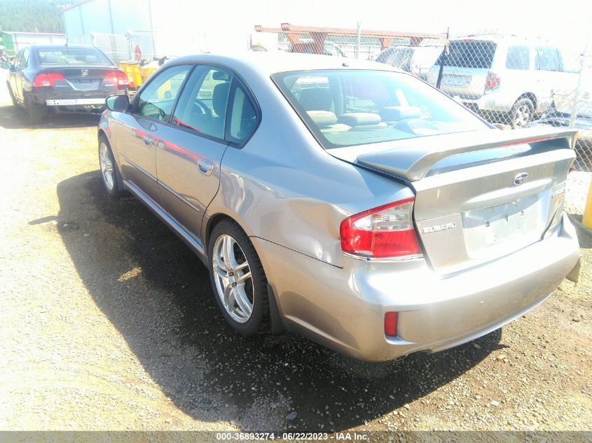 2009 Subaru Legacy 2.5I VIN: 4S3BL616897235921 Lot: 36893274