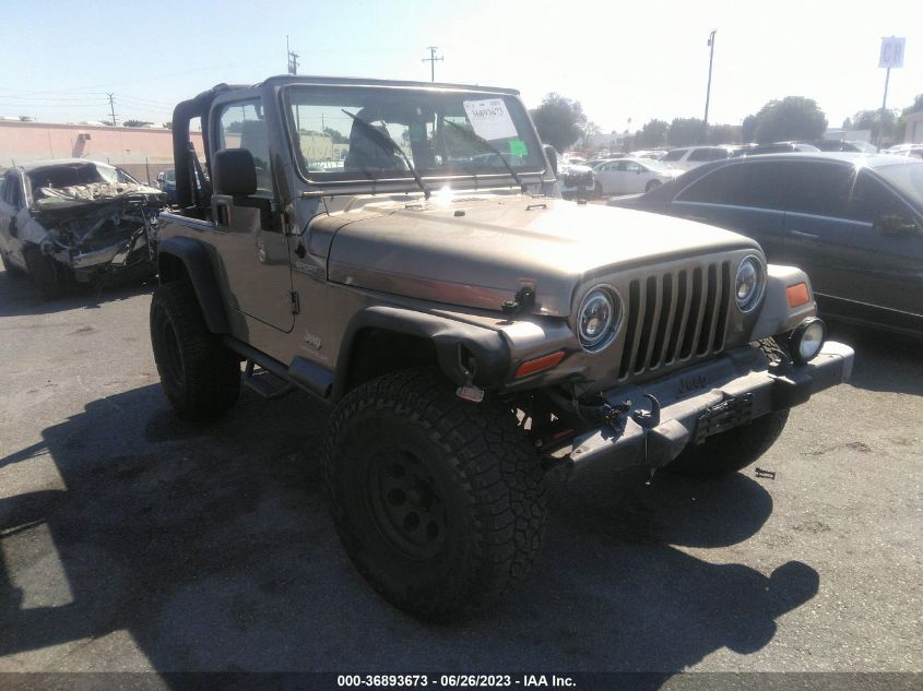 2004 Jeep Wrangler Sport VIN: 1J4FA49S34P771546 Lot: 36893673