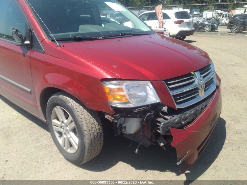 2008 Dodge Grand Caravan VIN: 2D8HN54X08R645498 Lot: 40253993