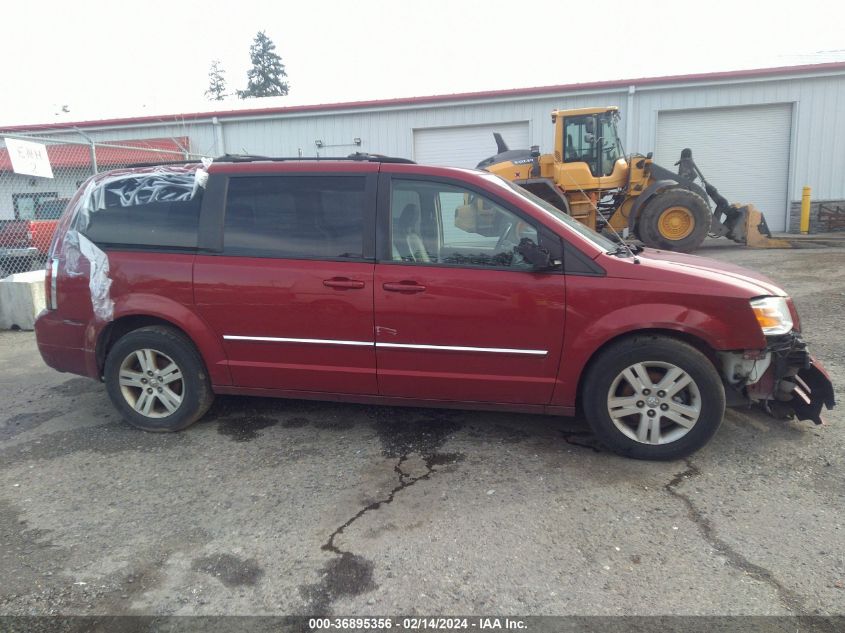 2008 Dodge Grand Caravan VIN: 2D8HN54X08R645498 Lot: 40253993