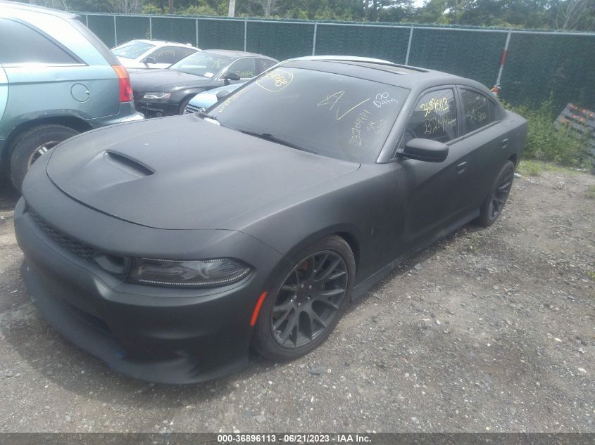 2020 Dodge Charger Scat Pack Rwd/Scat Pack Widebody Rwd VIN: 2C3CDXGJ4LH167538 Lot: 36896113