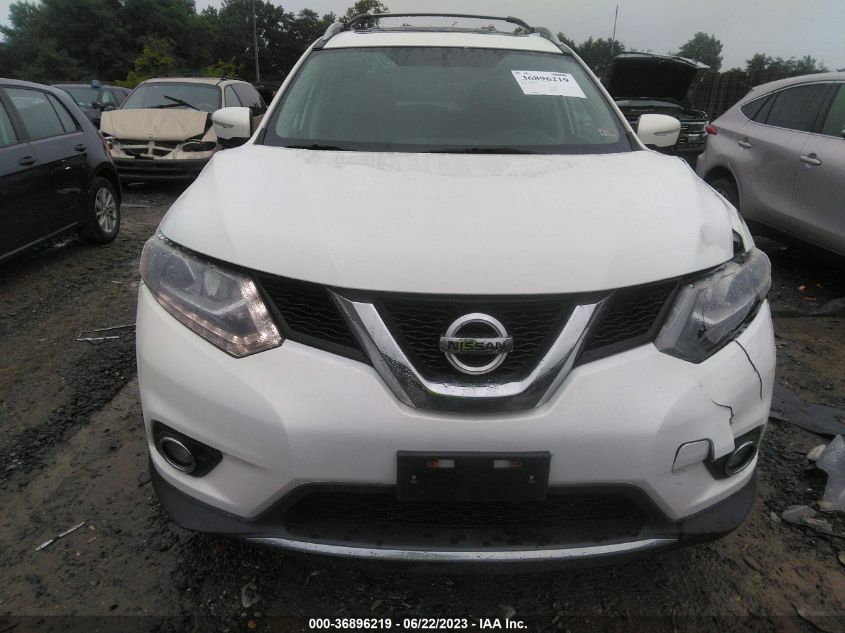 2014 Nissan Rogue Sl VIN: 5N1AT2MV5EC859082 Lot: 36896219