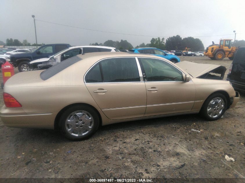 2003 Lexus Ls 430 VIN: JTHBN30F930095693 Lot: 36897497