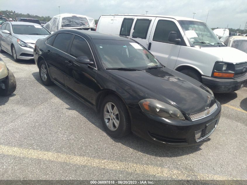 2013 Chevrolet Impala Ls VIN: 2G1WF5E31D1252433 Lot: 36897518