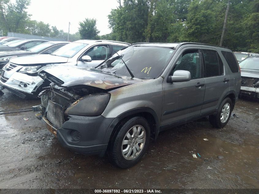 2006 Honda Cr-V Ex VIN: SHSRD78816U440486 Lot: 36897592