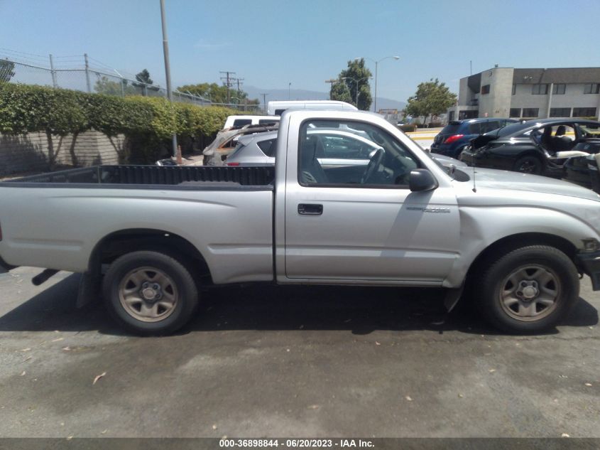 2003 Toyota Tacoma Base (M5) VIN: 5TENL42N33Z206379 Lot: 36898844