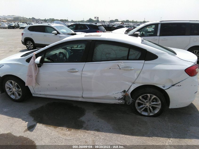 2019 Chevrolet Cruze Ls VIN: 1G1BC5SM4K7129715 Lot: 36899104