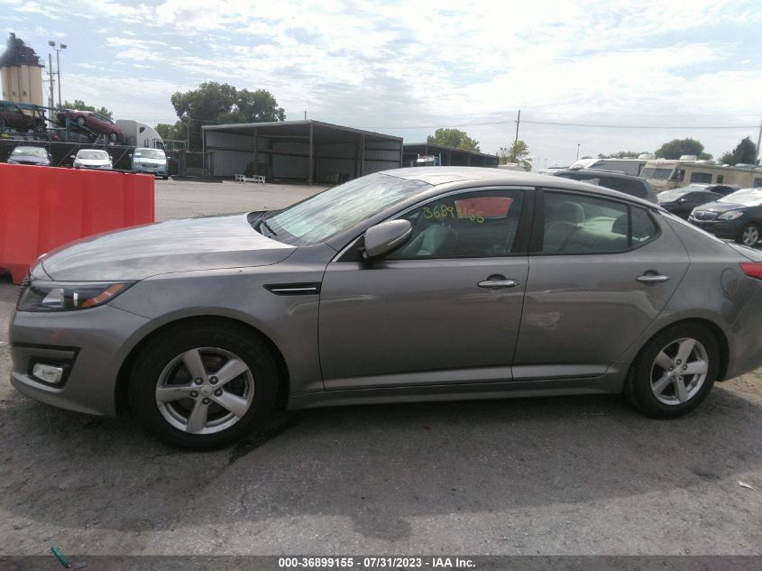 5XXGM4A74FG403850 2015 Kia Optima Lx