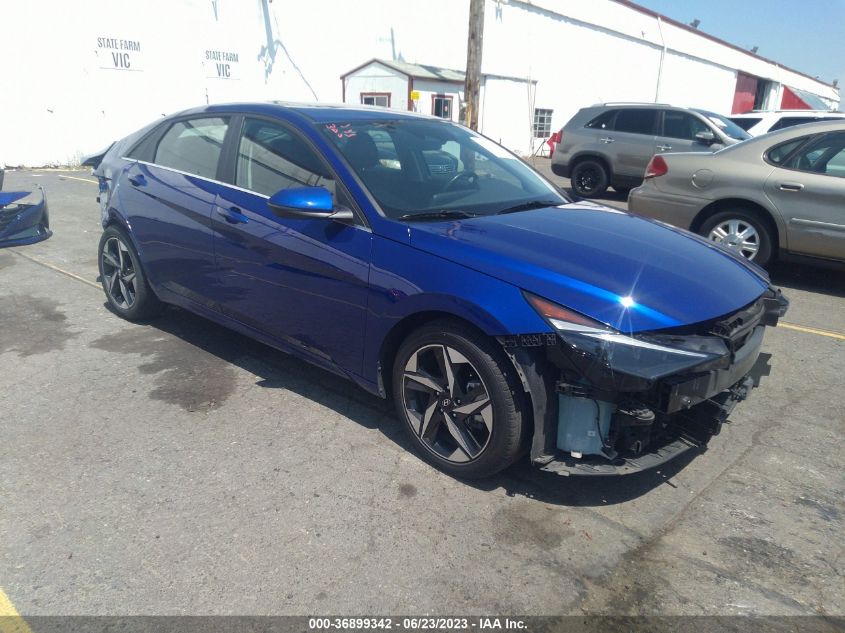 2023 Hyundai Elantra Limited VIN: KMHLP4AG0PU370987 Lot: 36899342