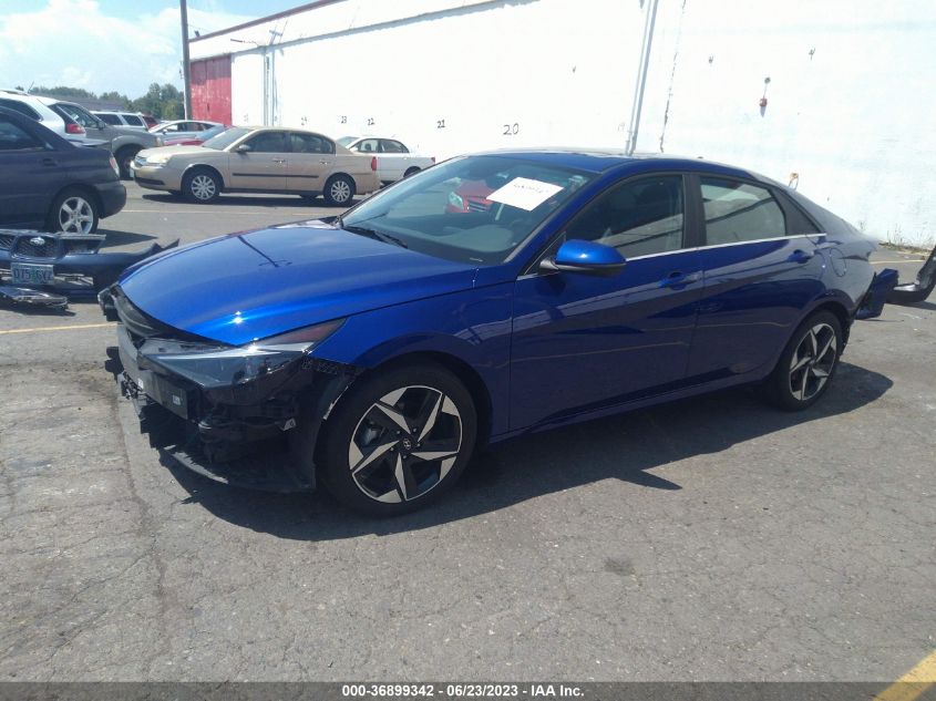 2023 Hyundai Elantra Limited VIN: KMHLP4AG0PU370987 Lot: 36899342