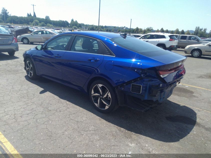 2023 Hyundai Elantra Limited VIN: KMHLP4AG0PU370987 Lot: 36899342