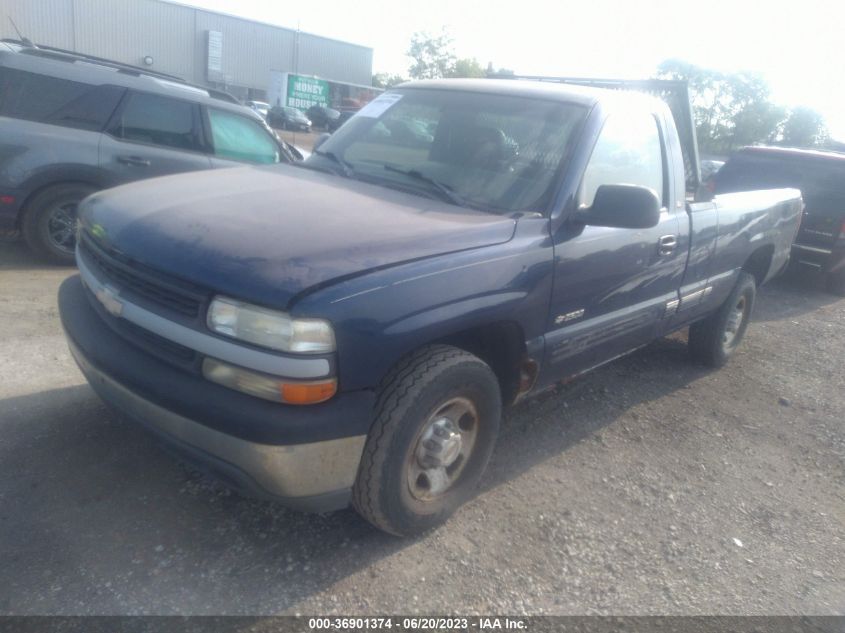 2000 Chevrolet Silverado 2500 VIN: 1GCGC24UXYE166992 Lot: 36901374