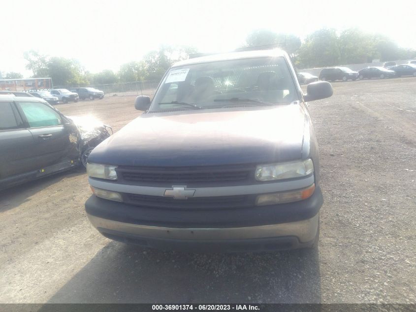 2000 Chevrolet Silverado 2500 VIN: 1GCGC24UXYE166992 Lot: 36901374