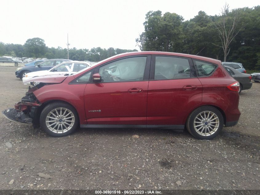 2014 Ford C-Max Hybrid Se VIN: 1FADP5AU0EL508640 Lot: 36901516