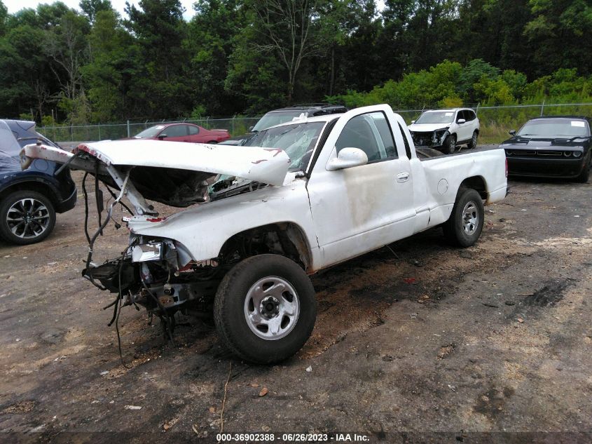 2001 Dodge Dakota Base/Sport/Slt VIN: 1B7GL22X71S141844 Lot: 36902388