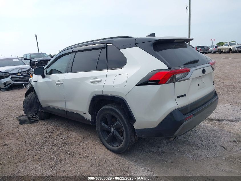 2020 Toyota Rav4 Hybrid Xse VIN: 4T3EWRFV3LU001753 Lot: 36903029