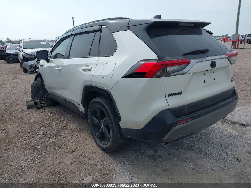 2020 Toyota Rav4 Hybrid Xse VIN: 4T3EWRFV3LU001753 Lot: 36903029