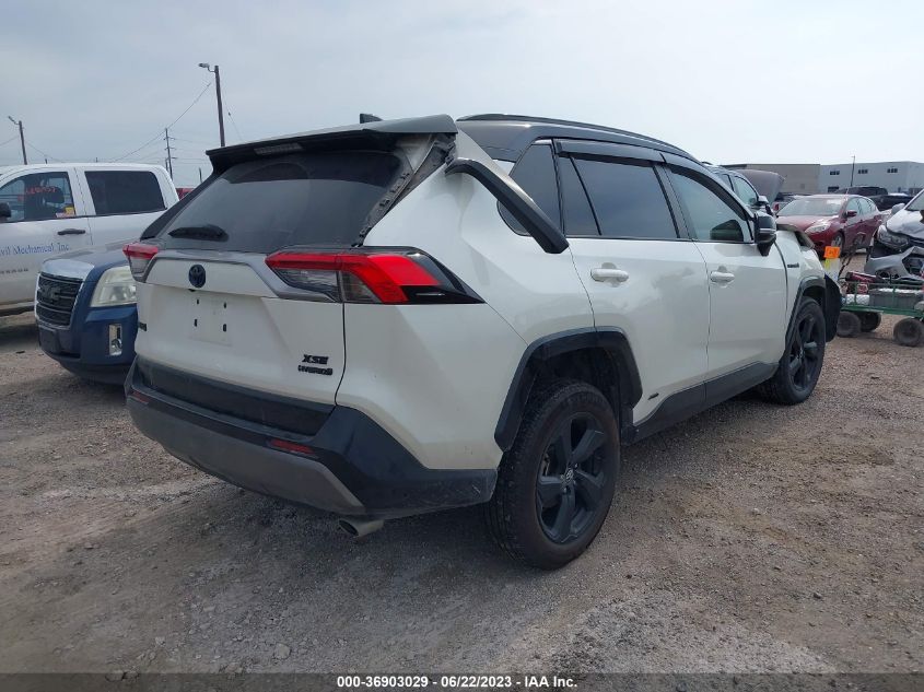 2020 Toyota Rav4 Hybrid Xse VIN: 4T3EWRFV3LU001753 Lot: 36903029