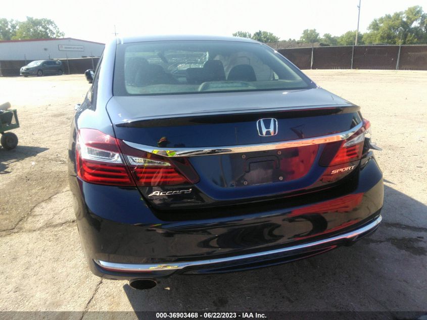 2016 Honda Accord Sport VIN: 1HGCR2F53GA174457 Lot: 36903468