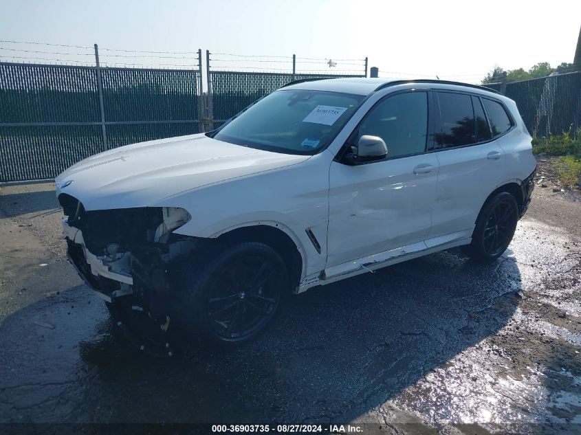 5UXTY9C06M9D91793 2021 BMW X3 M40I