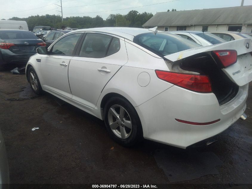 2015 Kia Optima Lx VIN: KNAGM4A75F5640493 Lot: 36904797