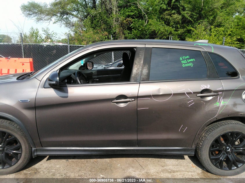 2018 Mitsubishi Outlander Sport 2.0 VIN: JA4AR3AUXJU006177 Lot: 36905736