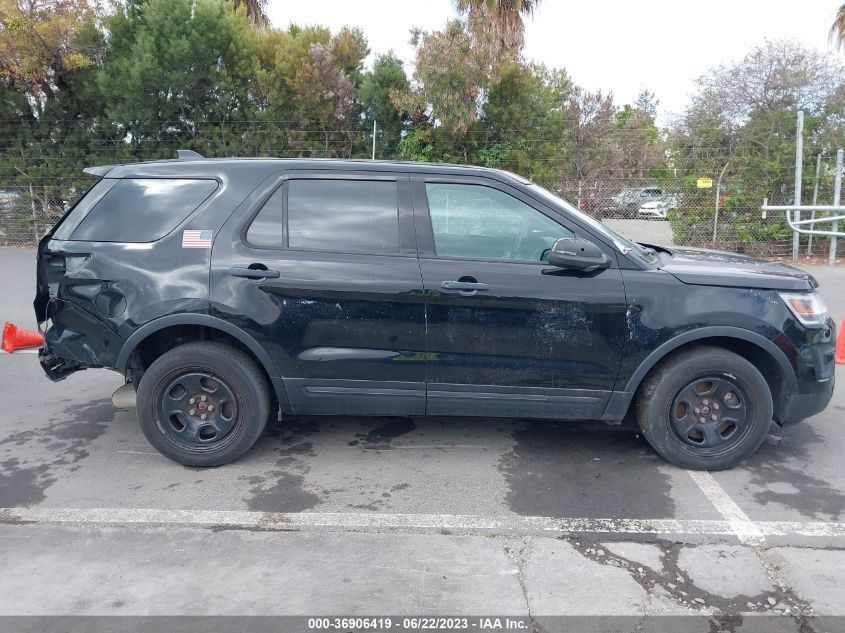 2018 Ford Police Interceptor Utility VIN: 1FM5K8AR4JGB68059 Lot: 36906419