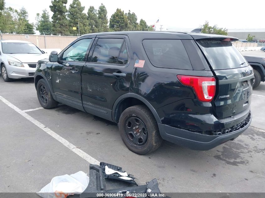 1FM5K8AR4JGB68059 2018 Ford Police Interceptor Utility