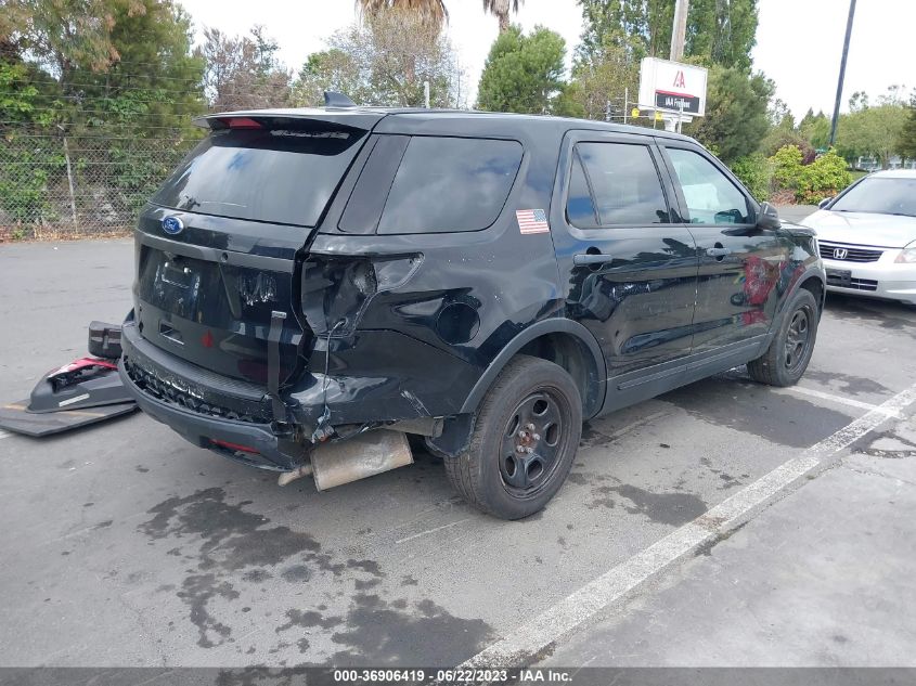 2018 Ford Police Interceptor Utility VIN: 1FM5K8AR4JGB68059 Lot: 36906419