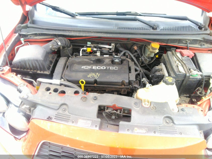 2012 Chevrolet Sonic Lt VIN: 1G1YF2D77G5122087 Lot: 36907223