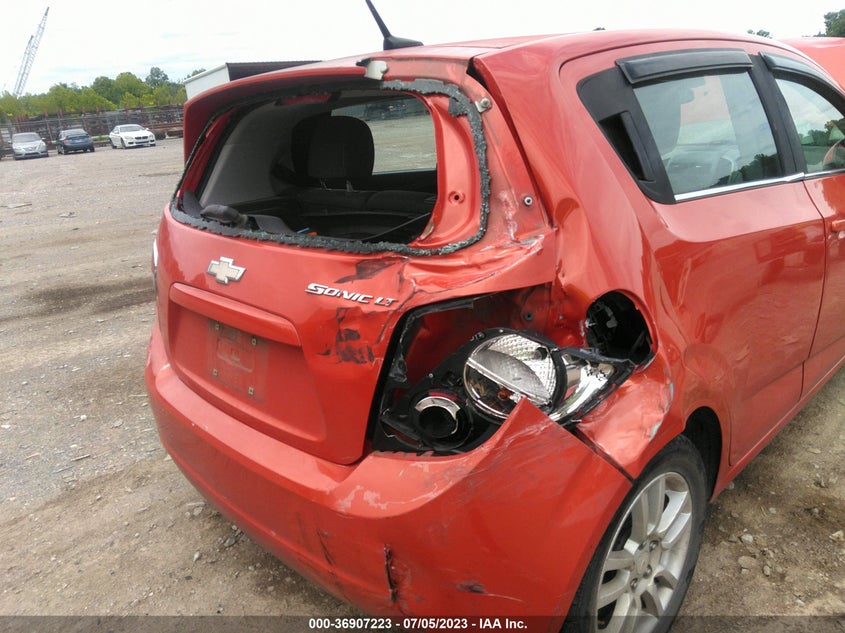 2012 Chevrolet Sonic Lt VIN: 1G1YF2D77G5122087 Lot: 36907223