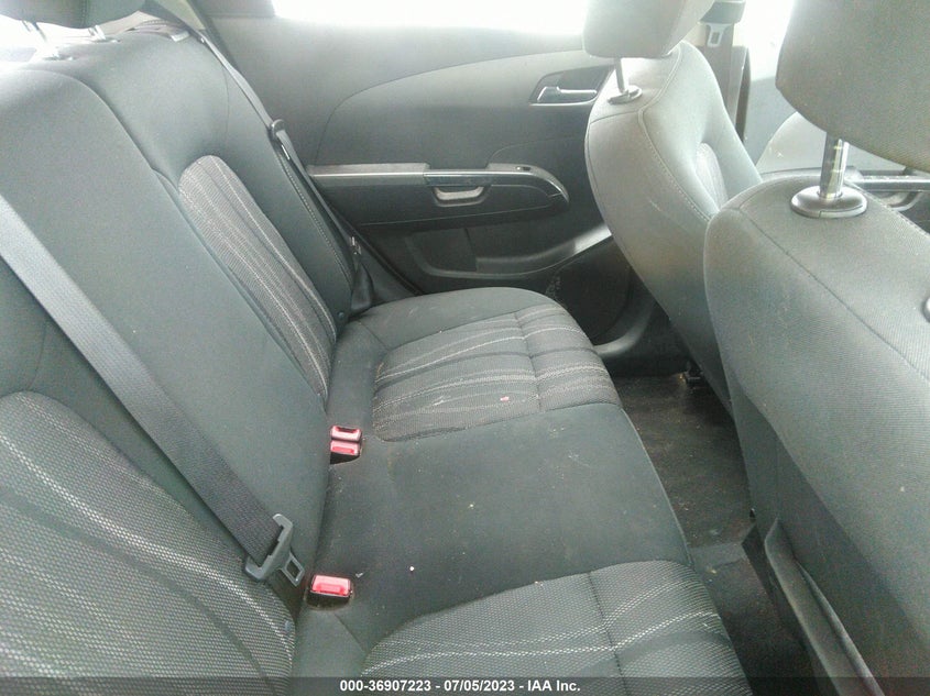 2012 Chevrolet Sonic Lt VIN: 1G1YF2D77G5122087 Lot: 36907223