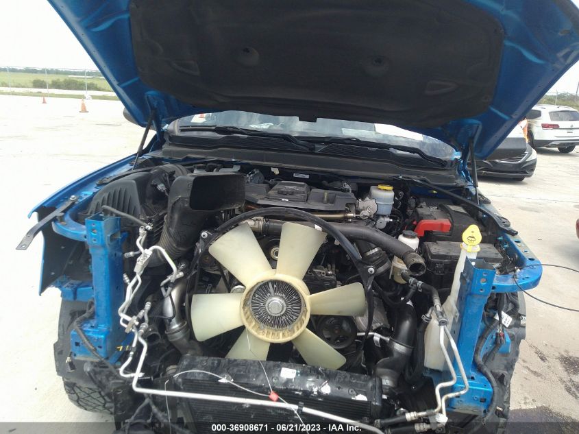 2022 Ram 2500 Laramie 4X4 6'4" Box VIN: 3C6UR5FL0NG124320 Lot: 36908671