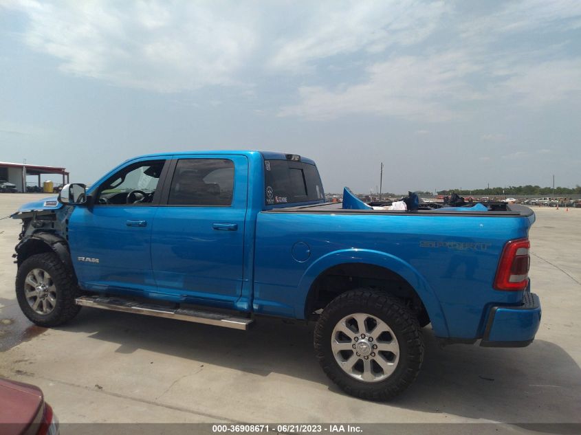2022 Ram 2500 Laramie 4X4 6'4" Box VIN: 3C6UR5FL0NG124320 Lot: 36908671