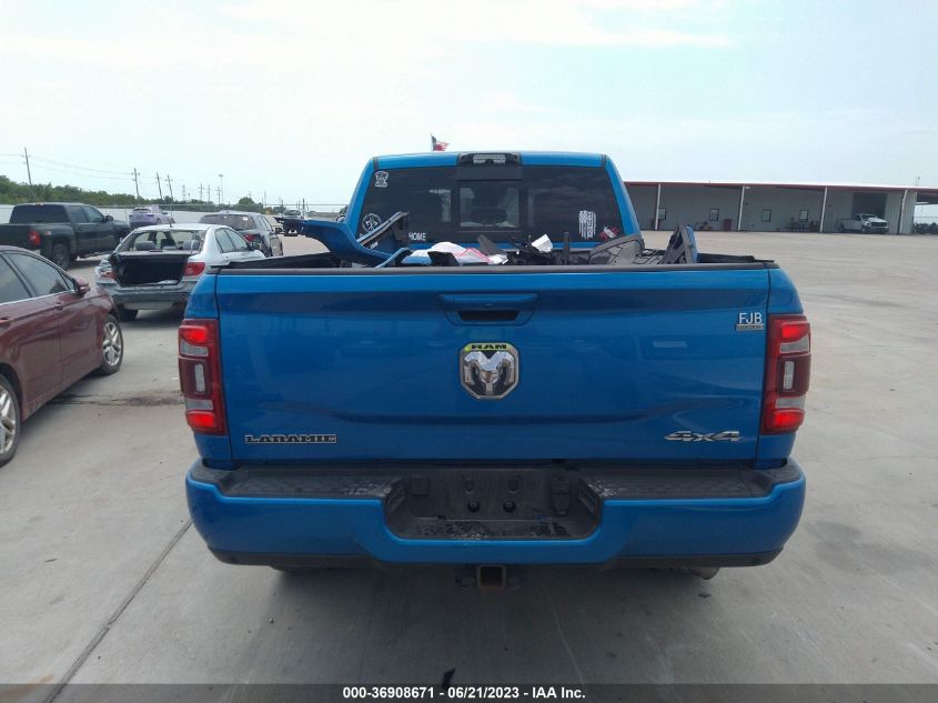 2022 Ram 2500 Laramie 4X4 6'4" Box VIN: 3C6UR5FL0NG124320 Lot: 36908671