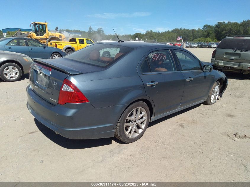 2011 Ford Fusion Sel VIN: 3FAHP0CG0BR176188 Lot: 36911174