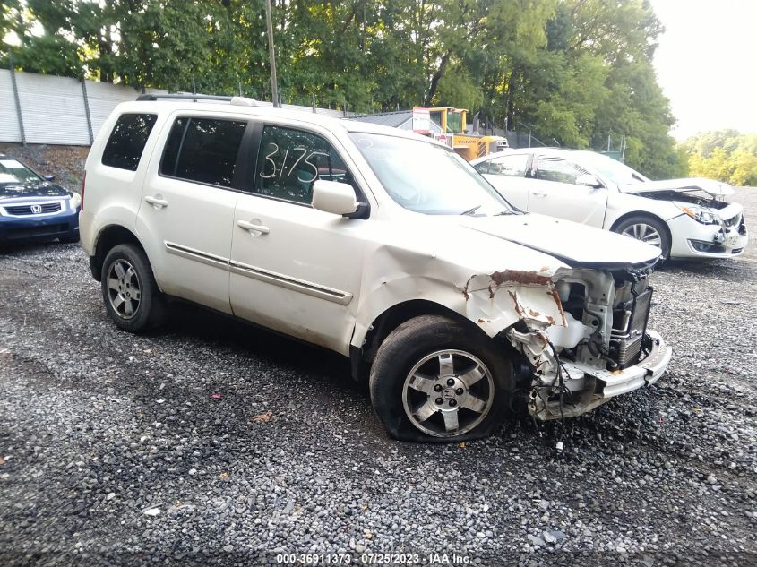 2011 Honda Pilot Touring VIN: 5FNYF4H94BB069032 Lot: 36911373