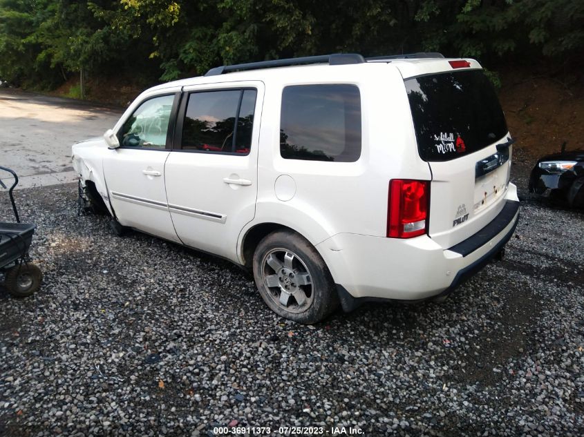 2011 Honda Pilot Touring VIN: 5FNYF4H94BB069032 Lot: 36911373