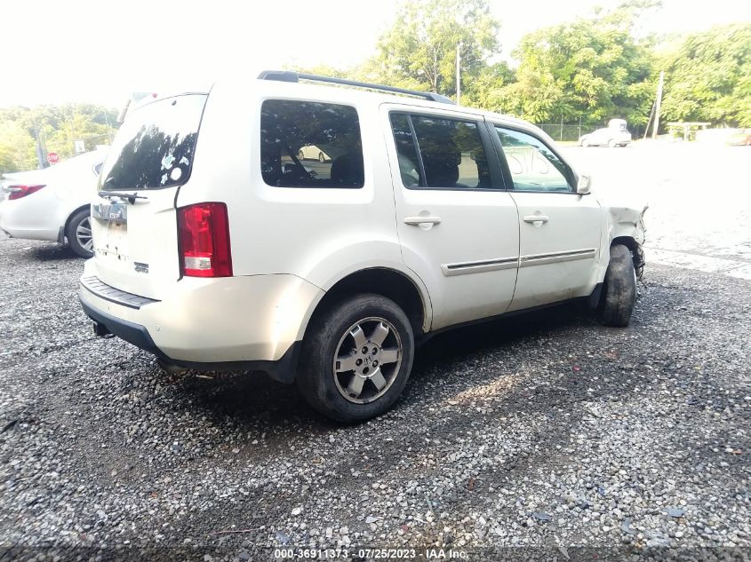 2011 Honda Pilot Touring VIN: 5FNYF4H94BB069032 Lot: 36911373