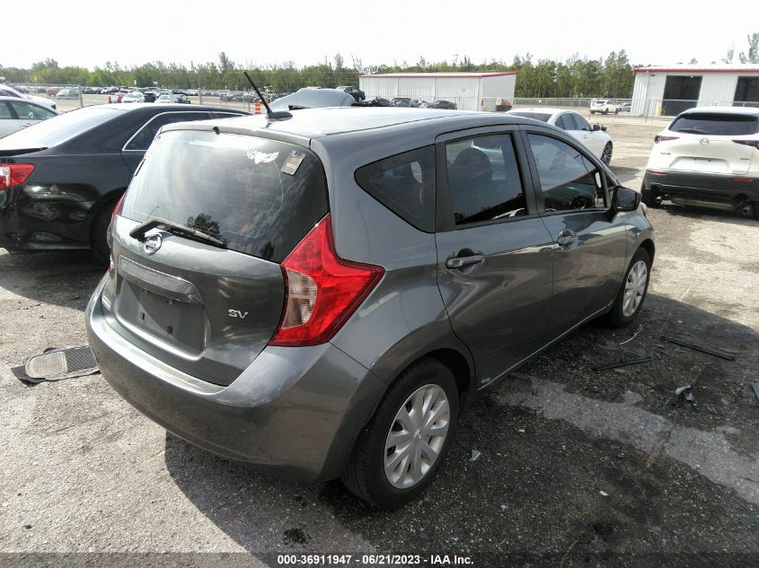 2016 Nissan Versa Note S Plus/Sv/Sr/S (Sr)/Sl VIN: 3N1CE2CP8GL406644 Lot: 36911947