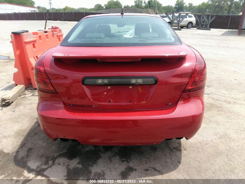 2G2WC55C881166966 2008 Pontiac Grand Prix Gxp