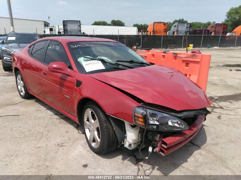 2G2WC55C881166966 2008 Pontiac Grand Prix Gxp