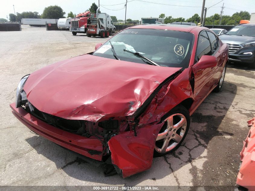 2008 Pontiac Grand Prix Gxp VIN: 2G2WC55C881166966 Lot: 36912722