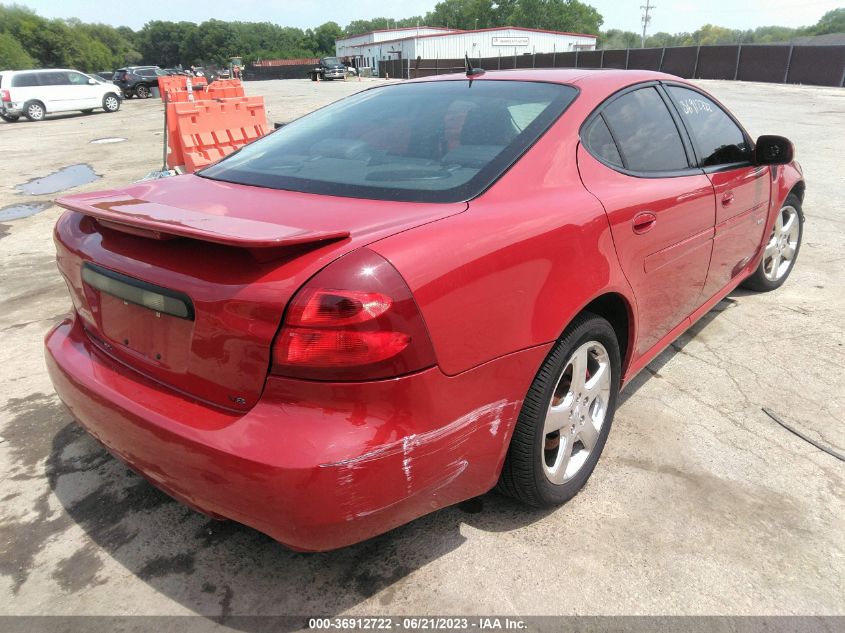 2008 Pontiac Grand Prix Gxp VIN: 2G2WC55C881166966 Lot: 36912722