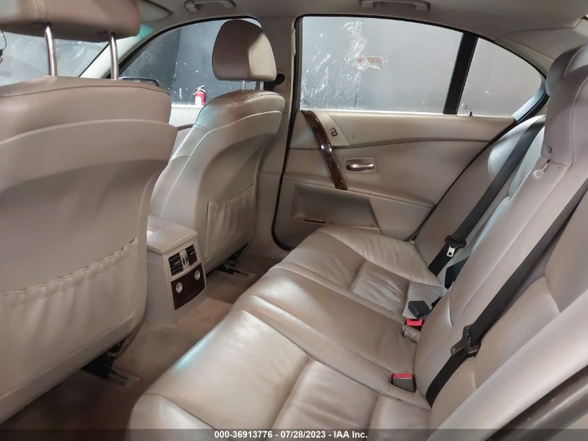 2006 BMW 5 Series 525Xi VIN: WBANF33516CS35377 Lot: 36913776