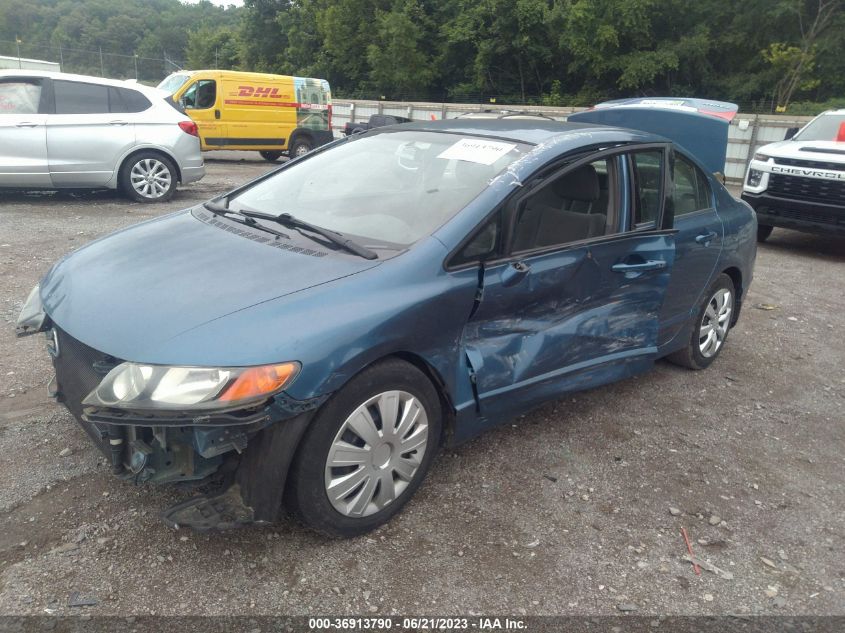 2010 Honda Civic Sdn Lx VIN: 2HGFA1F59AH321131 Lot: 36913790