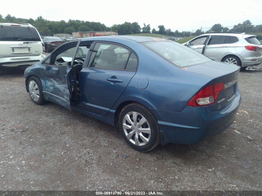 2010 Honda Civic Sdn Lx VIN: 2HGFA1F59AH321131 Lot: 36913790