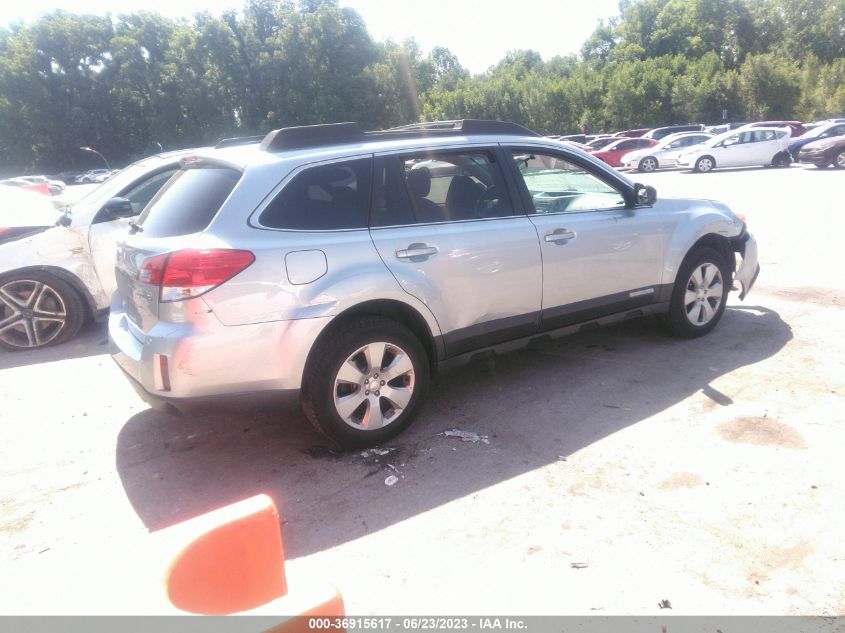 2012 Subaru Outback 2.5I Prem VIN: 4S4BRCCC7C3229201 Lot: 36915617