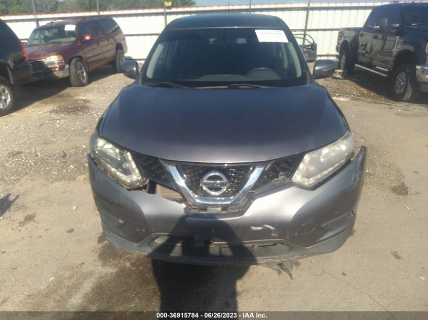 2015 Nissan Rogue S VIN: KNMAT2MT7FP565471 Lot: 36915784