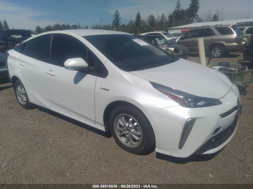 2021 Toyota Prius Xle Awd-E VIN: JTDL9MFU2M3022901 Lot: 36916530